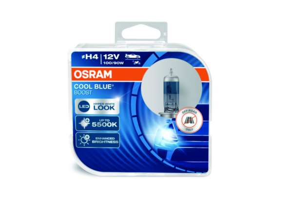 Osram Cool Blue Boost H4 12V/100/90W - Set 2 Stuks Top Merken Winkel